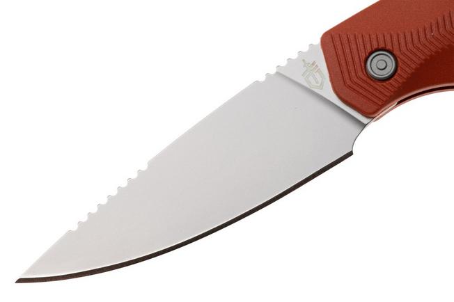 Afbeelding voor Gerber Forefront 1077128, Stonewashed 420HC, Orange GFN zakmes
