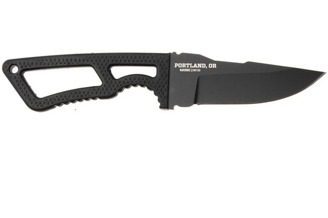 Afbeelding voor Gerber Ghostrike 2009182 Black 420HC, Rubber, vaststaand mes