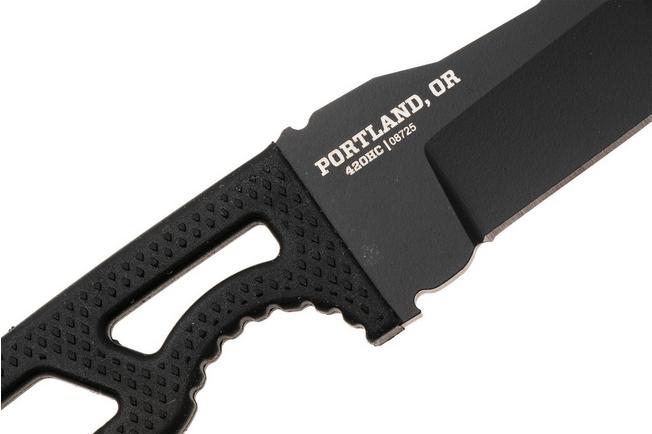 Afbeelding voor Gerber Ghostrike 2009182 Black 420HC, Rubber, vaststaand mes