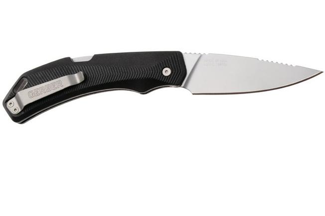 Afbeelding voor Gerber Forefront 2009292 Stonewashed 420HC, Black GFN, zakmes