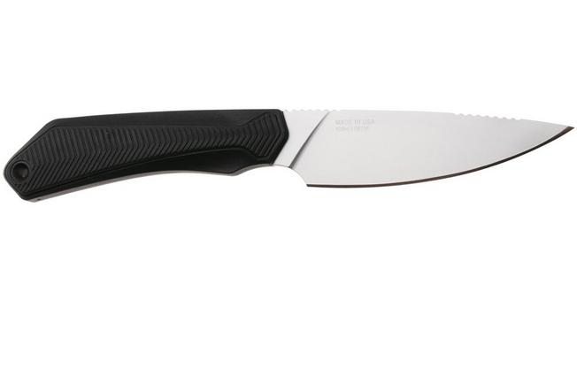 Afbeelding voor Gerber Forefront Fixed Drop Point 2009298, Stonewashed 420HC, Black GFN jachtmes