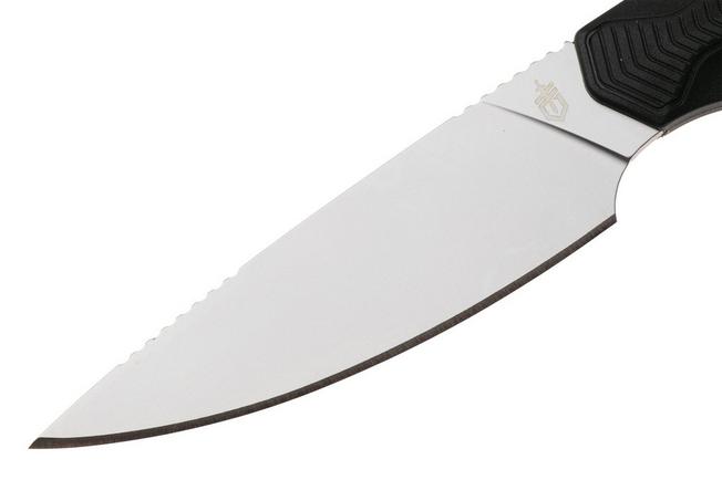 Afbeelding voor Gerber Forefront Fixed Drop Point 2009298, Stonewashed 420HC, Black GFN jachtmes
