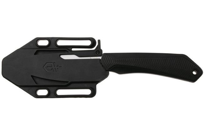 Afbeelding voor Gerber Forefront Fixed Drop Point 2009298, Stonewashed 420HC, Black GFN jachtmes