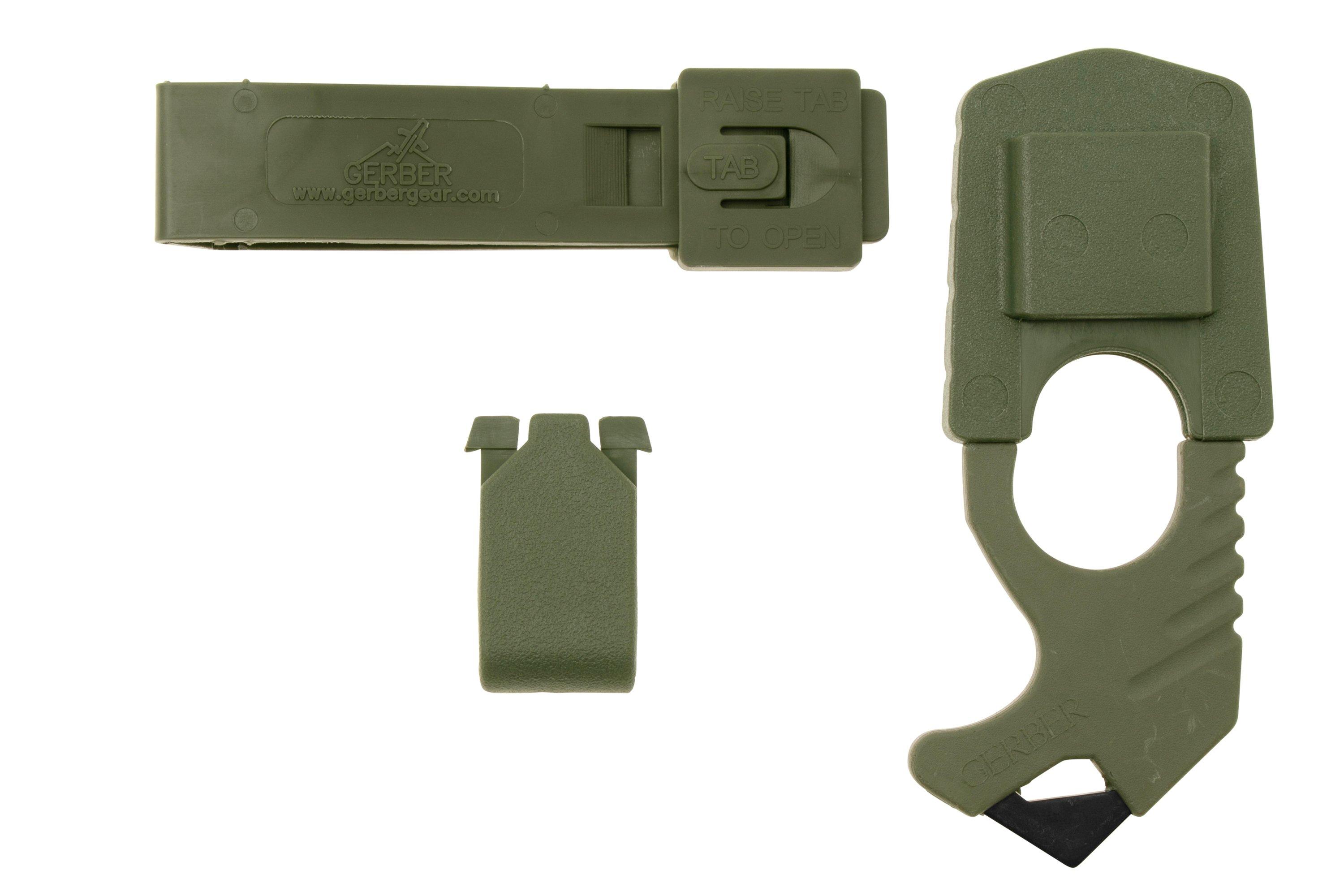 Gerber Strap Cutter 2201943, FG504 Green, cutting hook