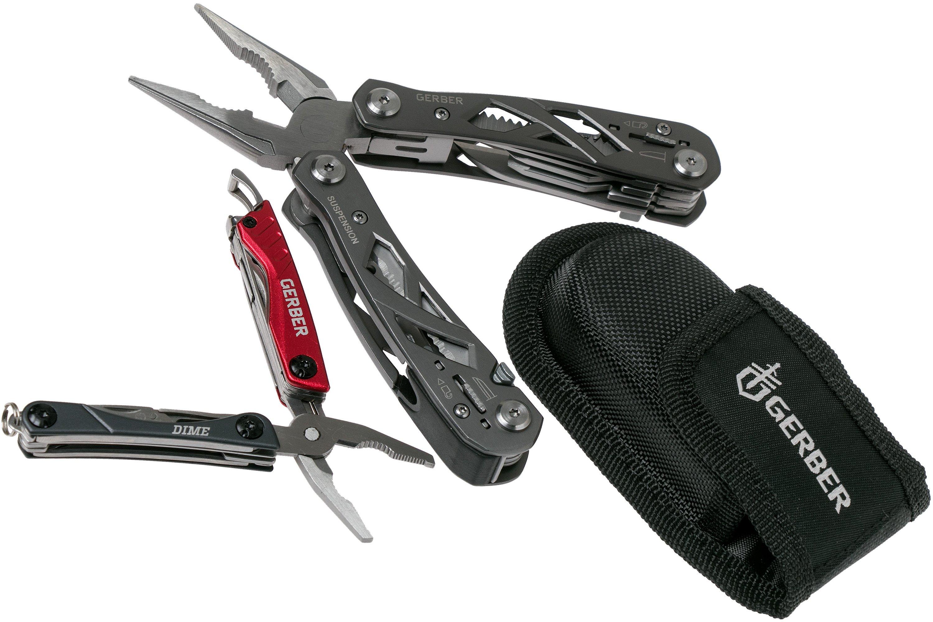 Gerber Suspension MultiPlier and Dime Micro multitool 1026434 gift