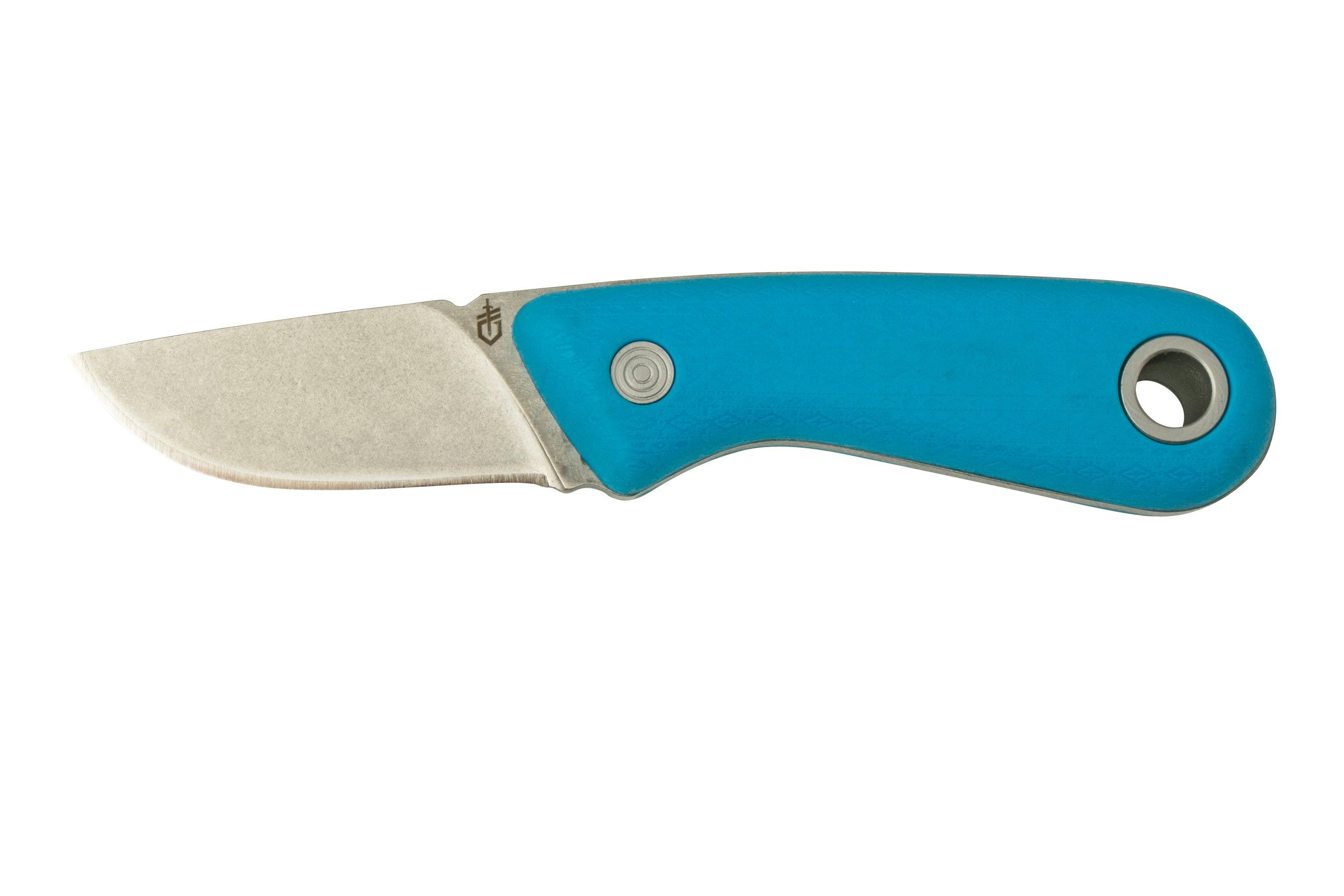 Gerber Vertebrae Fixed Blade Cyan, 1051072 fixed knife Advantageously