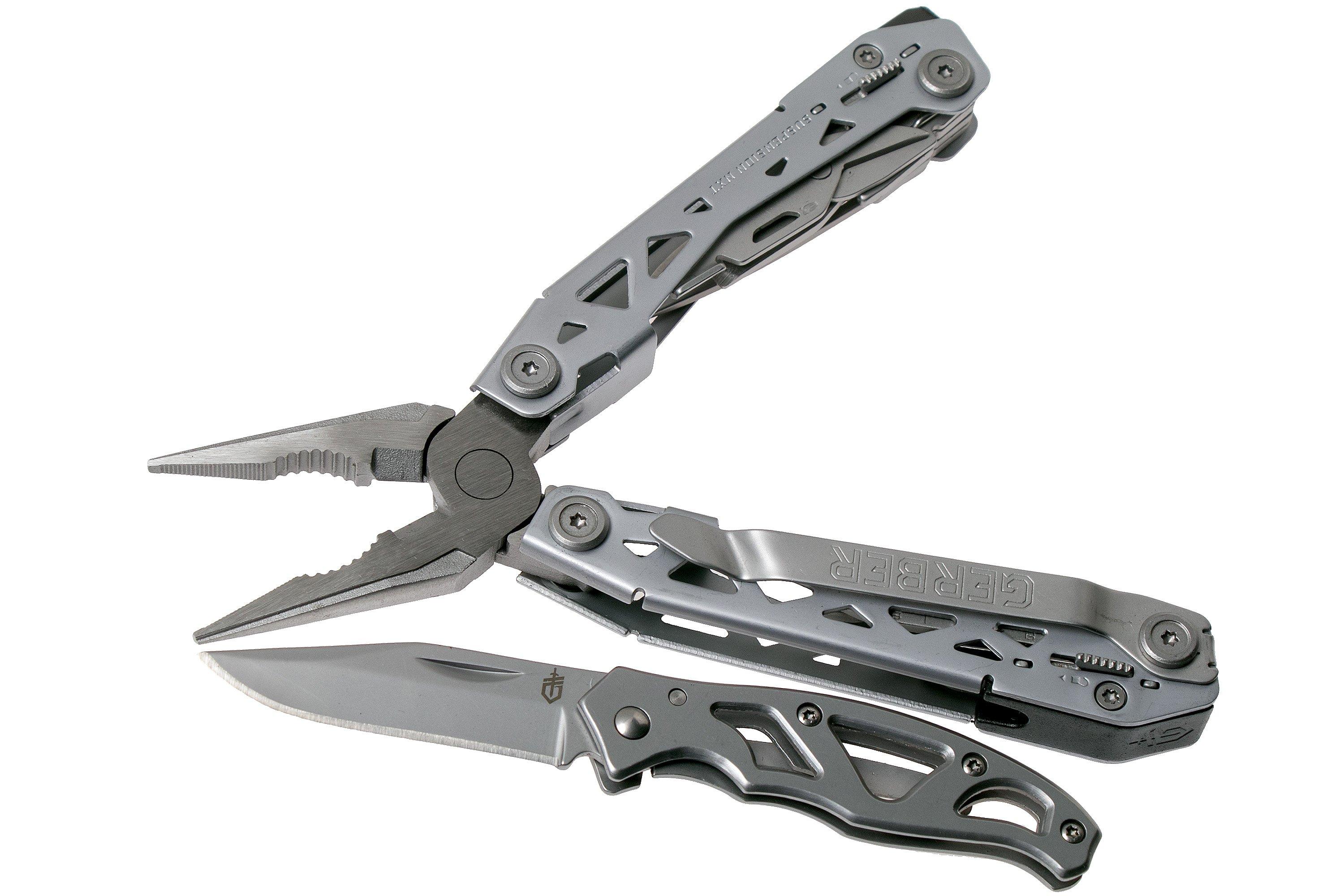 Gerber Suspension NXT Multi-Plier and Paraframe Mini pocket knife 1052474  gift-set