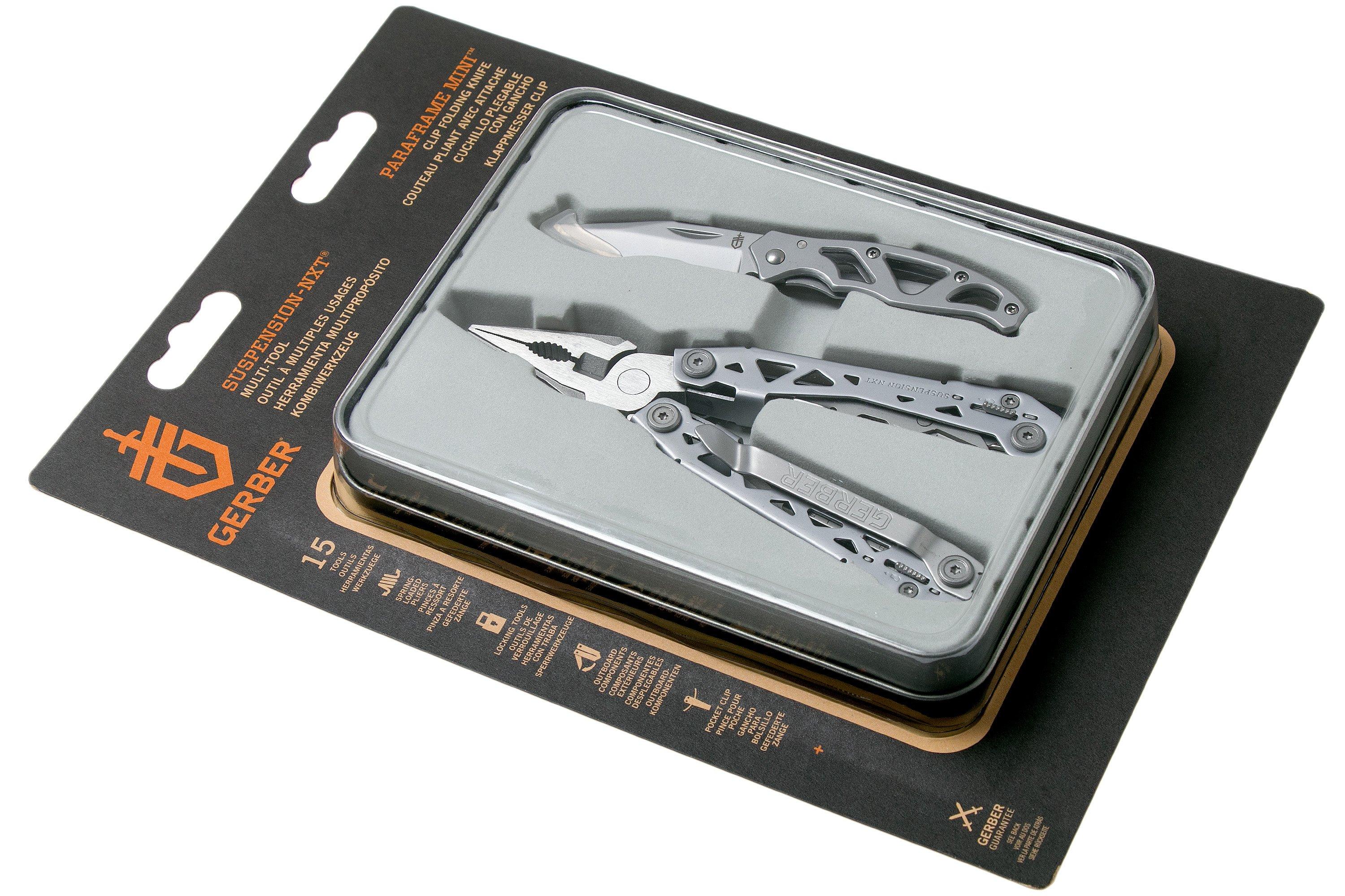 Gerber Suspension NXT MultiPlier und Paraframe Mini Taschenmesser