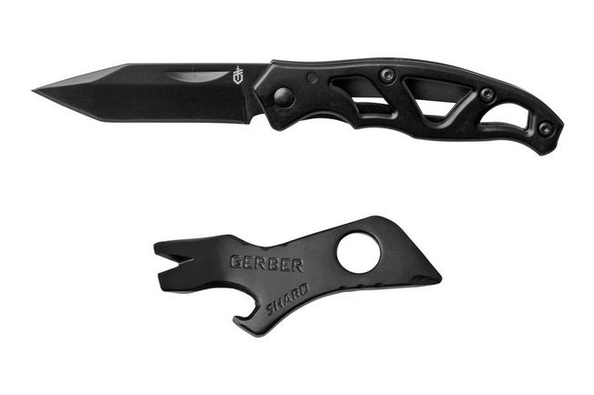 Gerber Navaja Paraframe Mini Tanto Negra