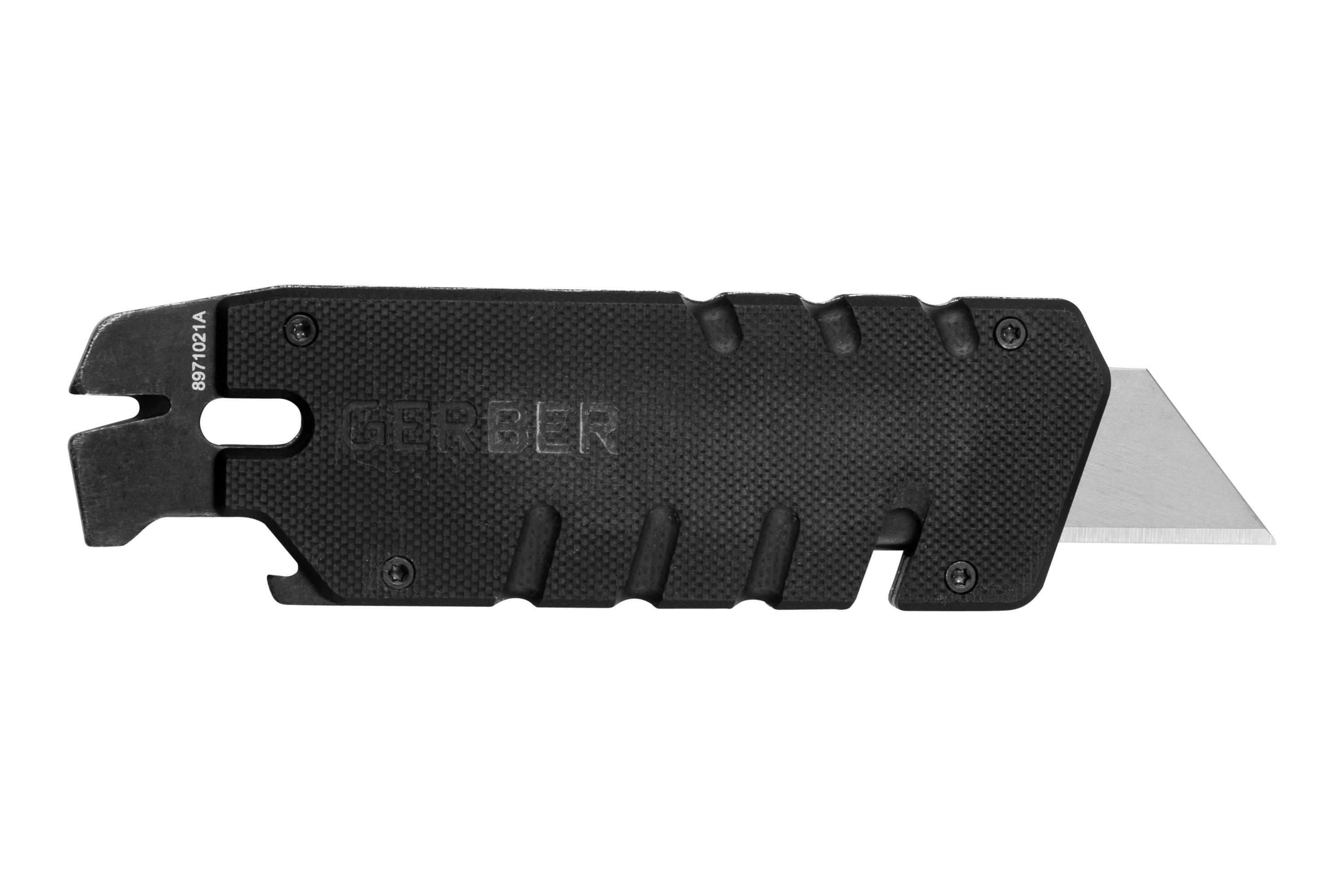 Gerber Prybrid Utility Solid State Black Pocket Knife Advantageously Shopping At