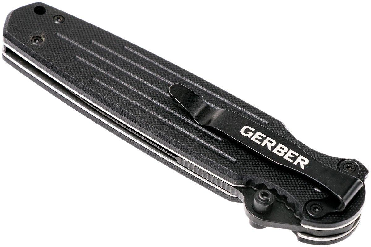 Gerber Covert FAST Black Serrated 22-01966 zakmes, Applegate-Fairbairn