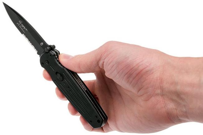 Gerber Mini Covert FAST Black Serrated 22-01967, Applegate Gerber Mini Covert FAST Black Serrated 22-01967, Applegate