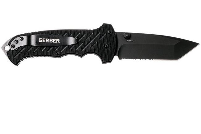 Gerber 06 FAST Tanto Serrated 30-000118 pocket knife