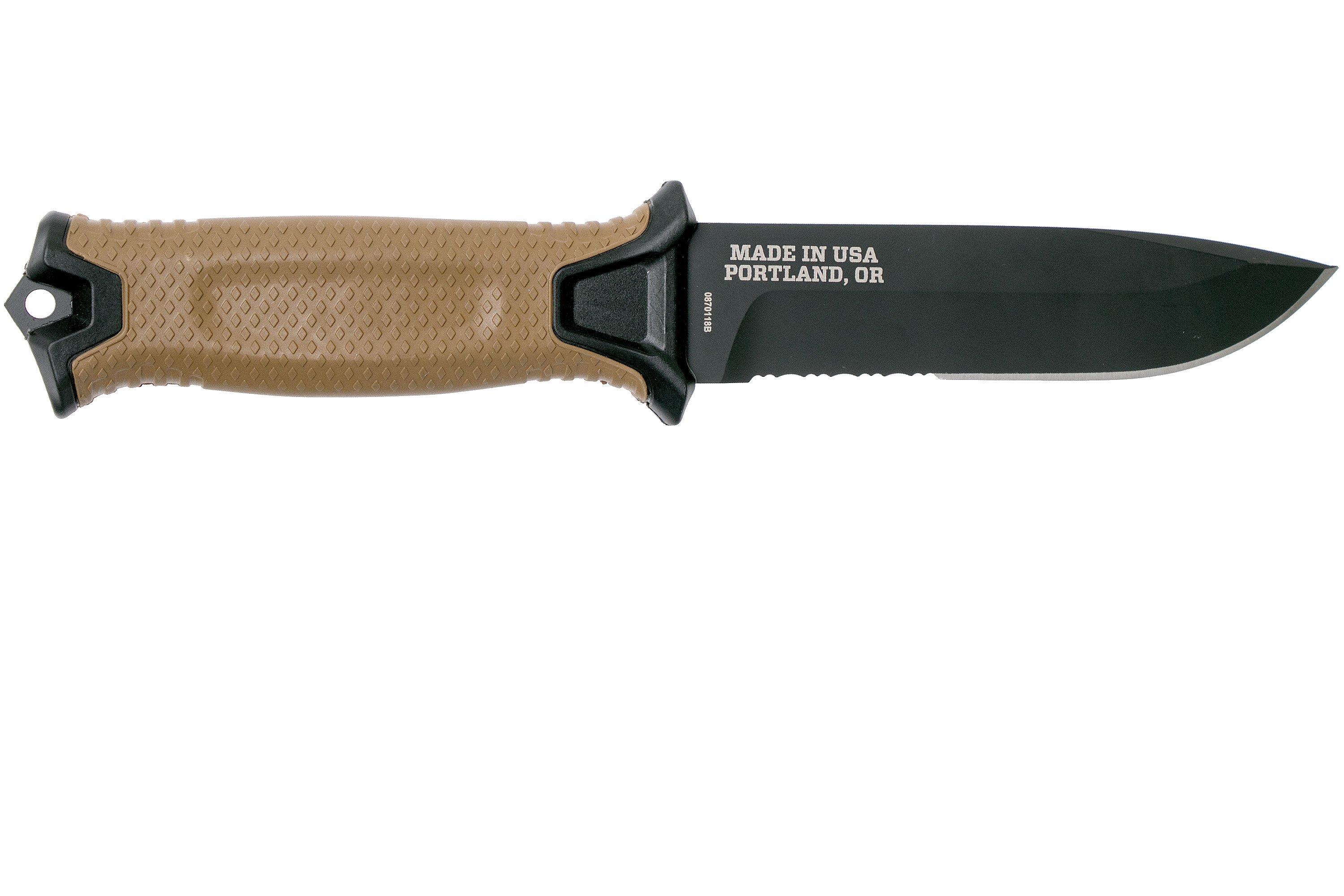 Gerber Strongarm Fixed Blade Coyote Brown SE 30001059 fixed knife