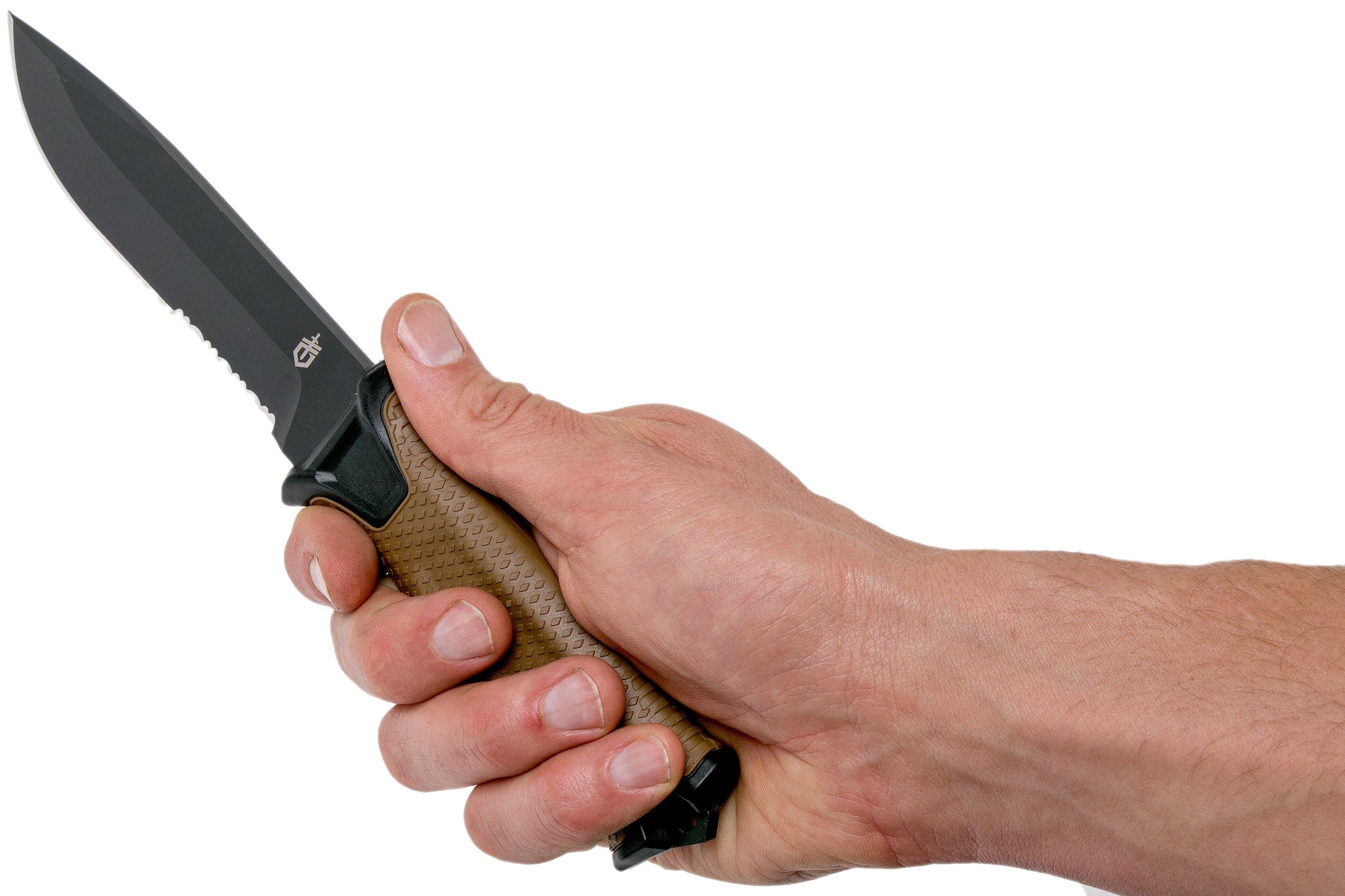 Gerber Strongarm Fixed Blade Coyote Brown SE 30001059 fixed knife