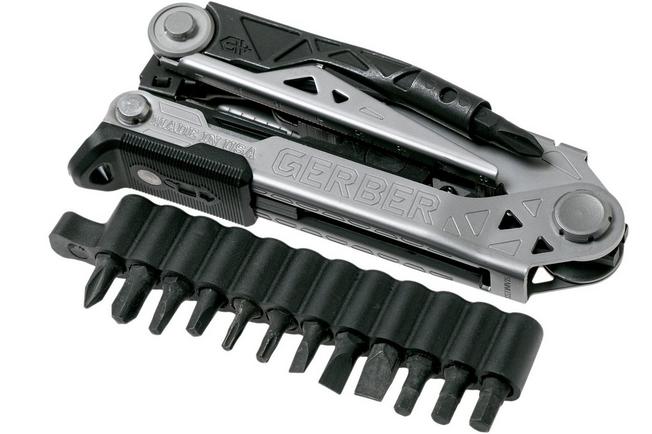 Gerber Center-Drive Multi-Tool with Bit Set, Black Nylon Sheath