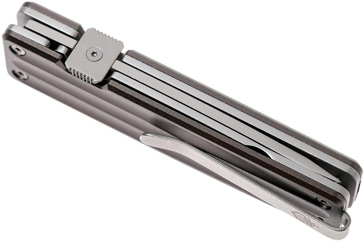 Gerber Pocket Square Liner Lock Knife Aluminum (2.9 Satin) 30