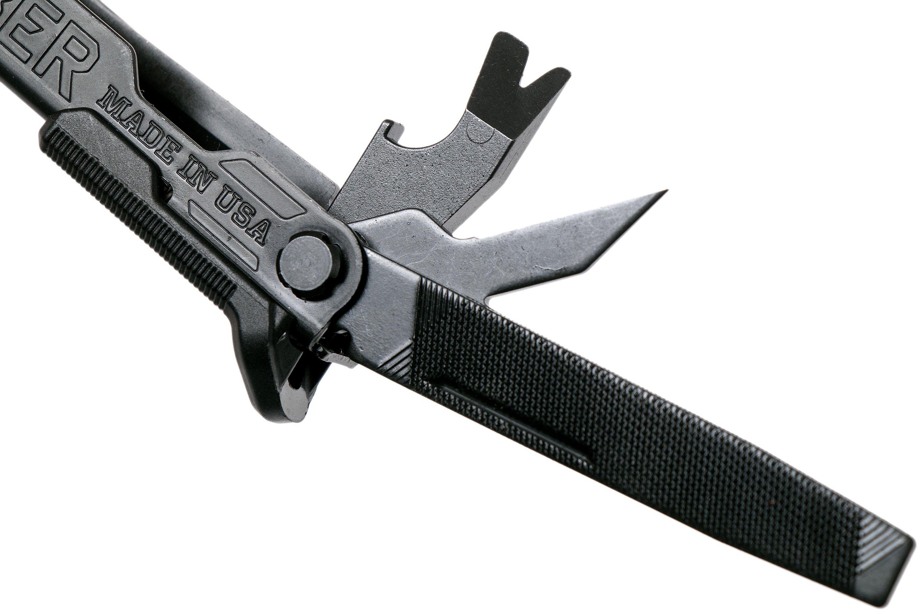  Gerber Gear Center-Drive - Juego de brocas multiherramienta con  alicates, cuchillo y más, herramienta plateada, funda compatible con bayas  negras : Herramientas y Mejoras del Hogar