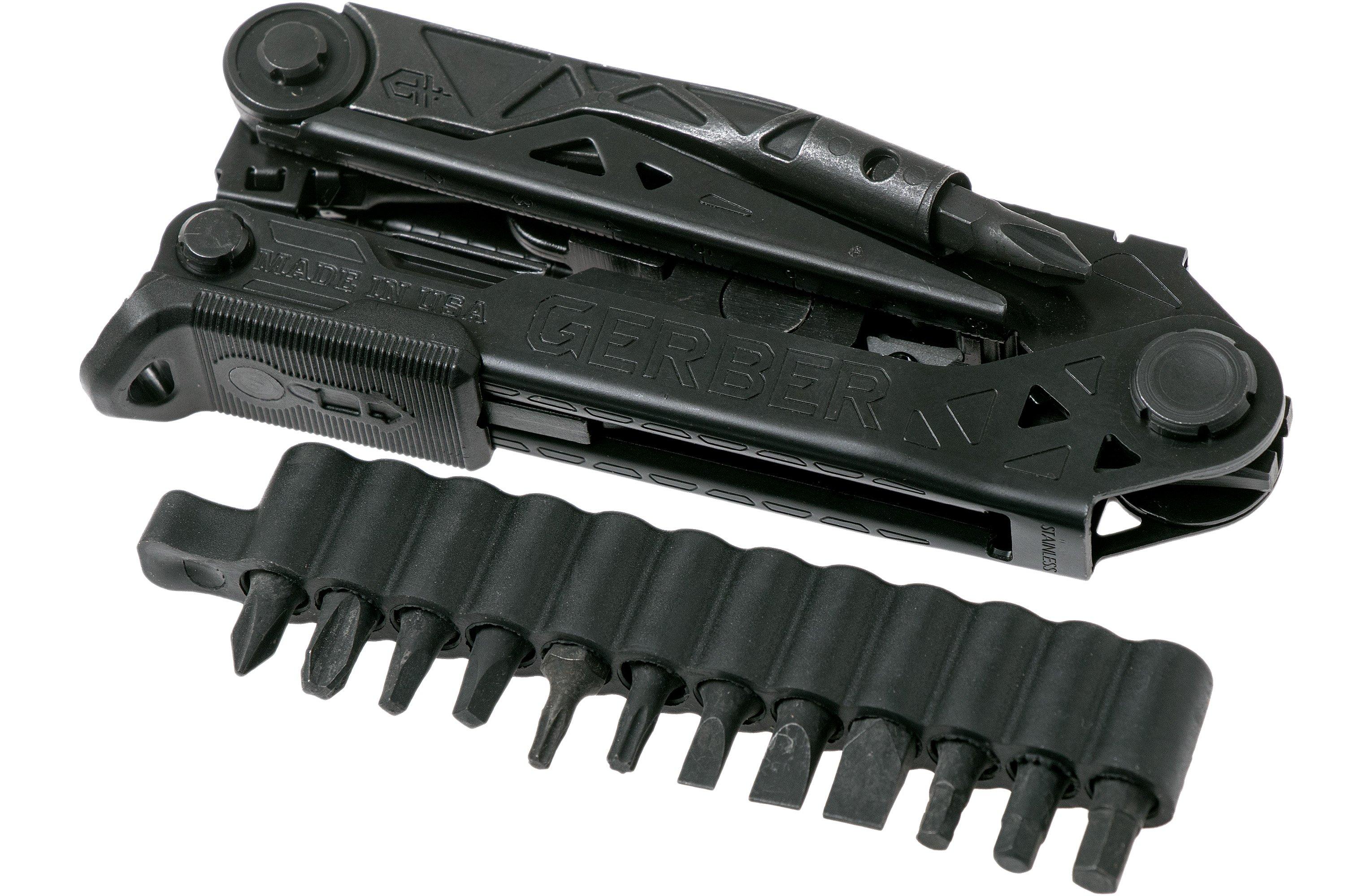 Gerber CenterDrive multitool black, nylon MOLLEsheath and bit set 30