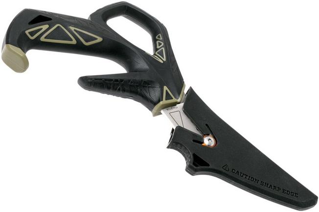 Gerber Processor Fisherman's Scissors- Black/Green