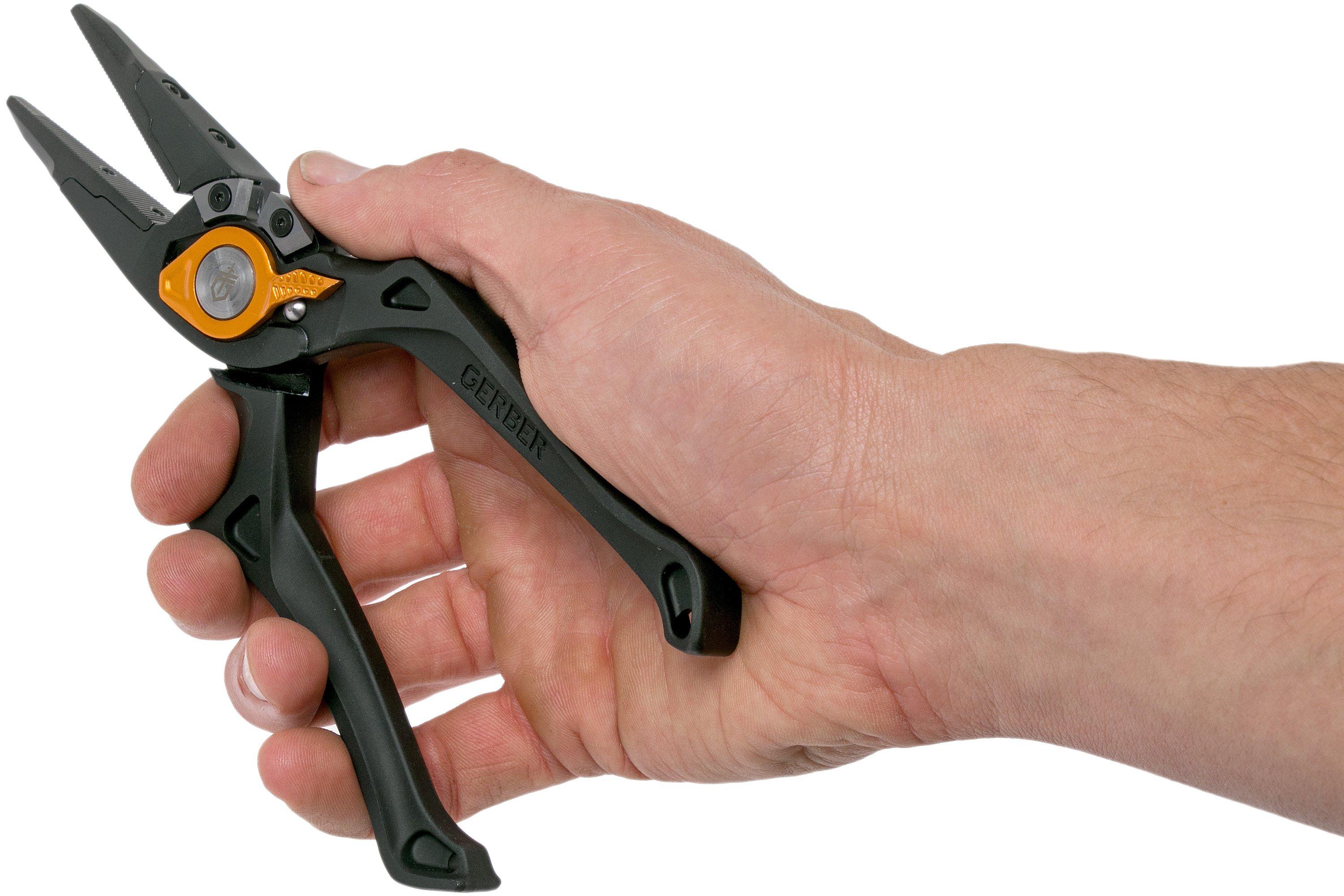 Gerber Gear Magniplier Pliers - Pliers for Fresh & Saltwater Fishing - 7.5  Inches