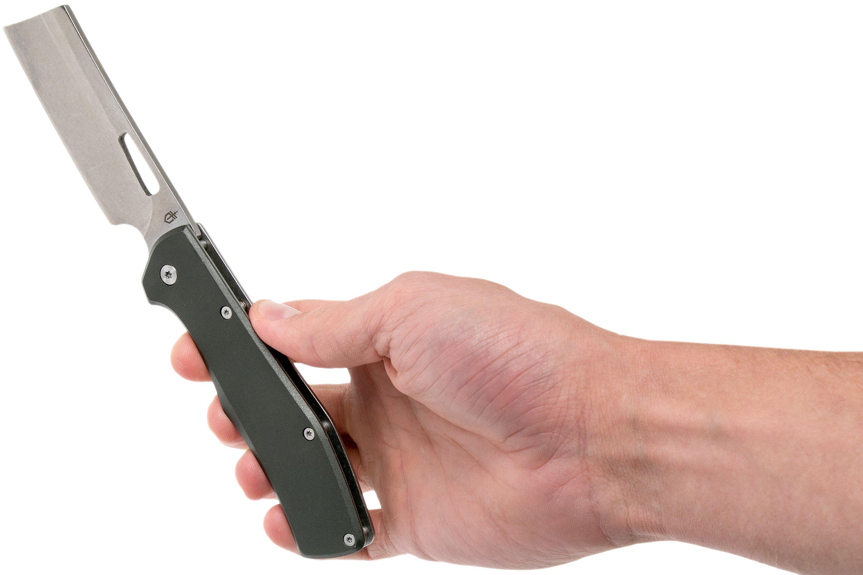 Gerber Flatiron 30001494 Grey folding cleaver pocket knife