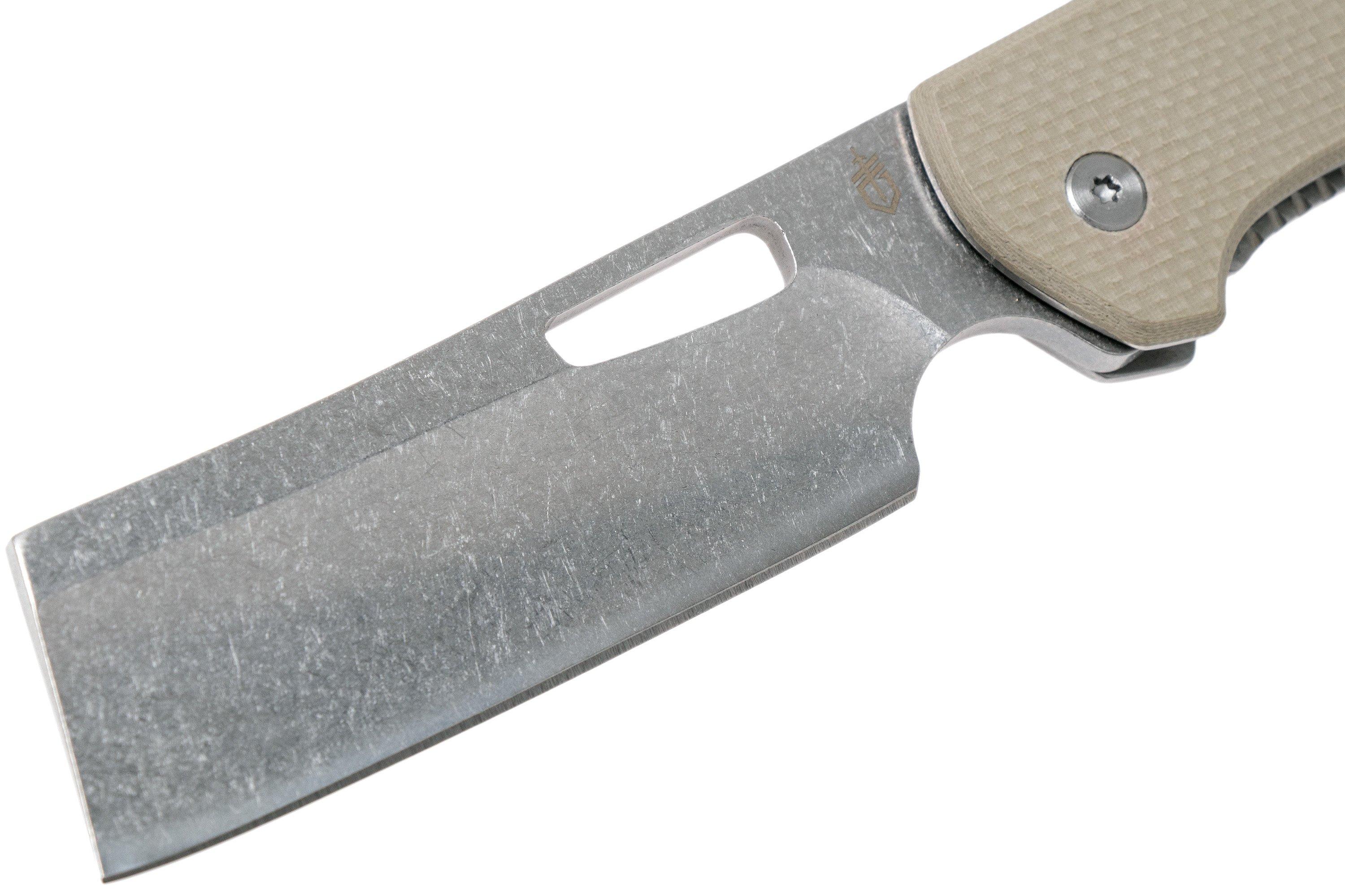 Gerber Flatiron 30001495 folding cleaver pocket knife Advantageously