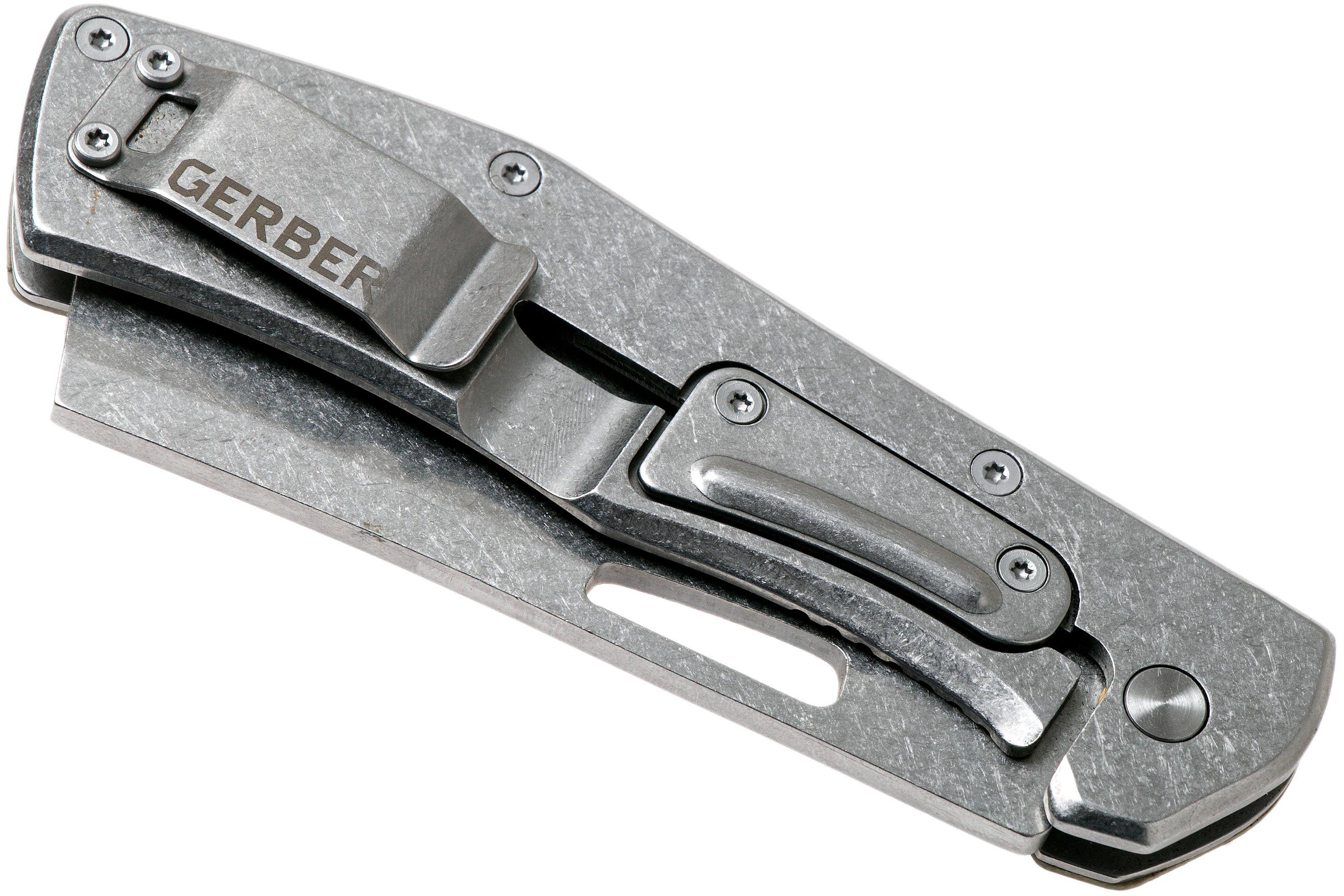 Gerber Flatiron 30001495 folding cleaver pocket knife Advantageously