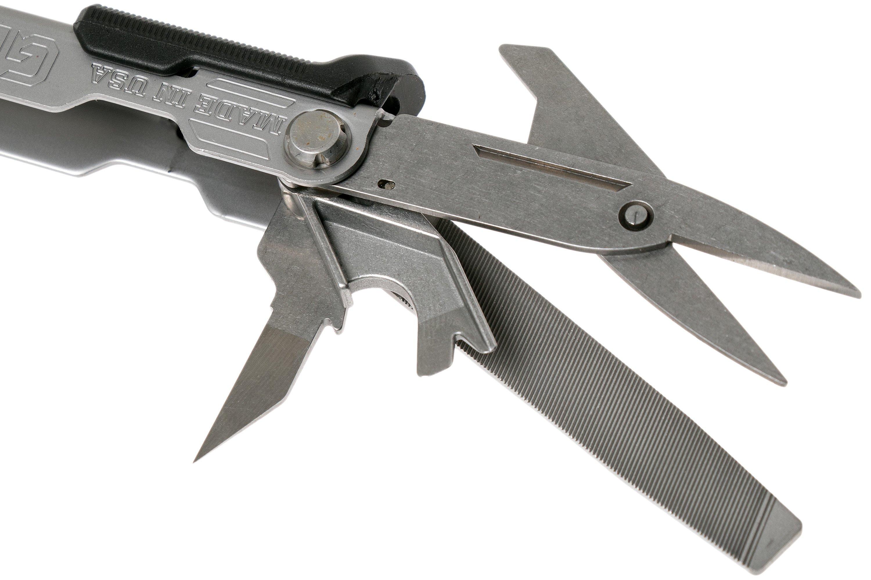 Gerber CenterDrive Plus multitool, lederen foedraal en bit set 30