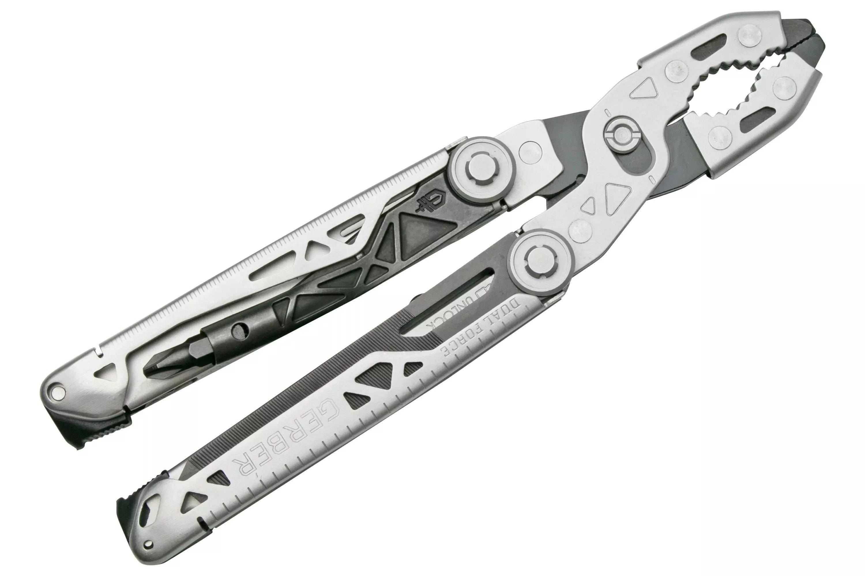 Gerber Dual Force, 001613, silver/black, multi-tool | Advantageously ...