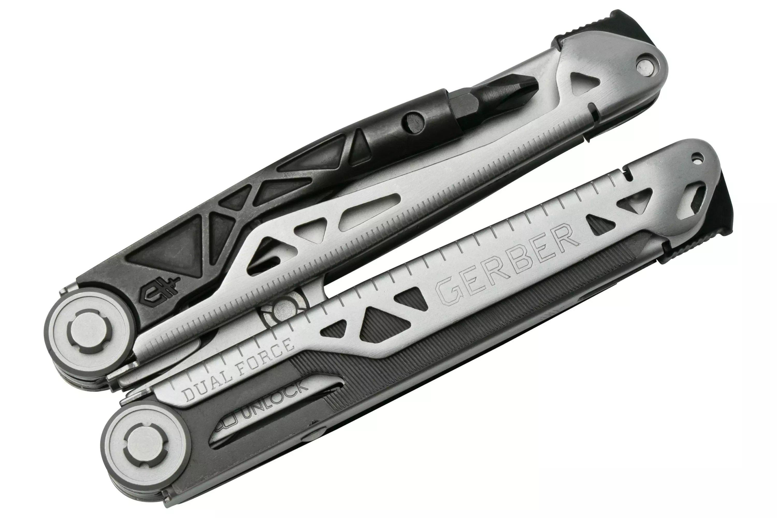 Gerber Dual Force, 001613, silver/black, multitool Advantageously