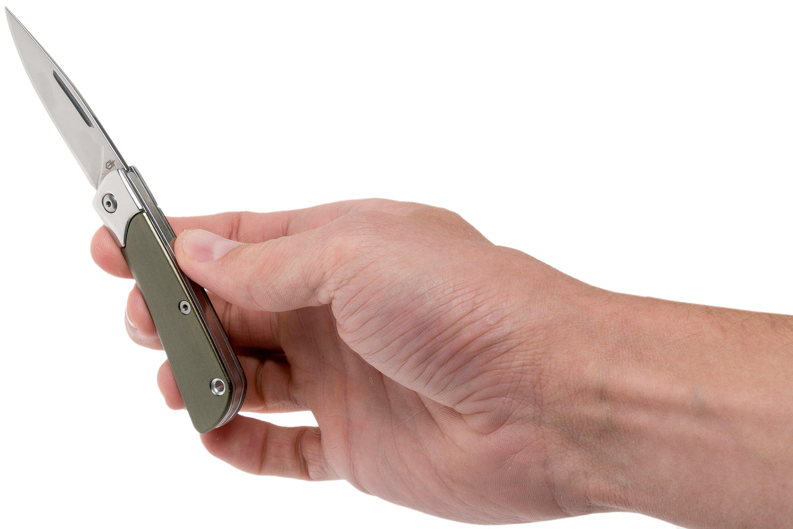 Gerber Wingtip Green 30001701 GRN, slipjoint pocket knife Advantageously shopping at