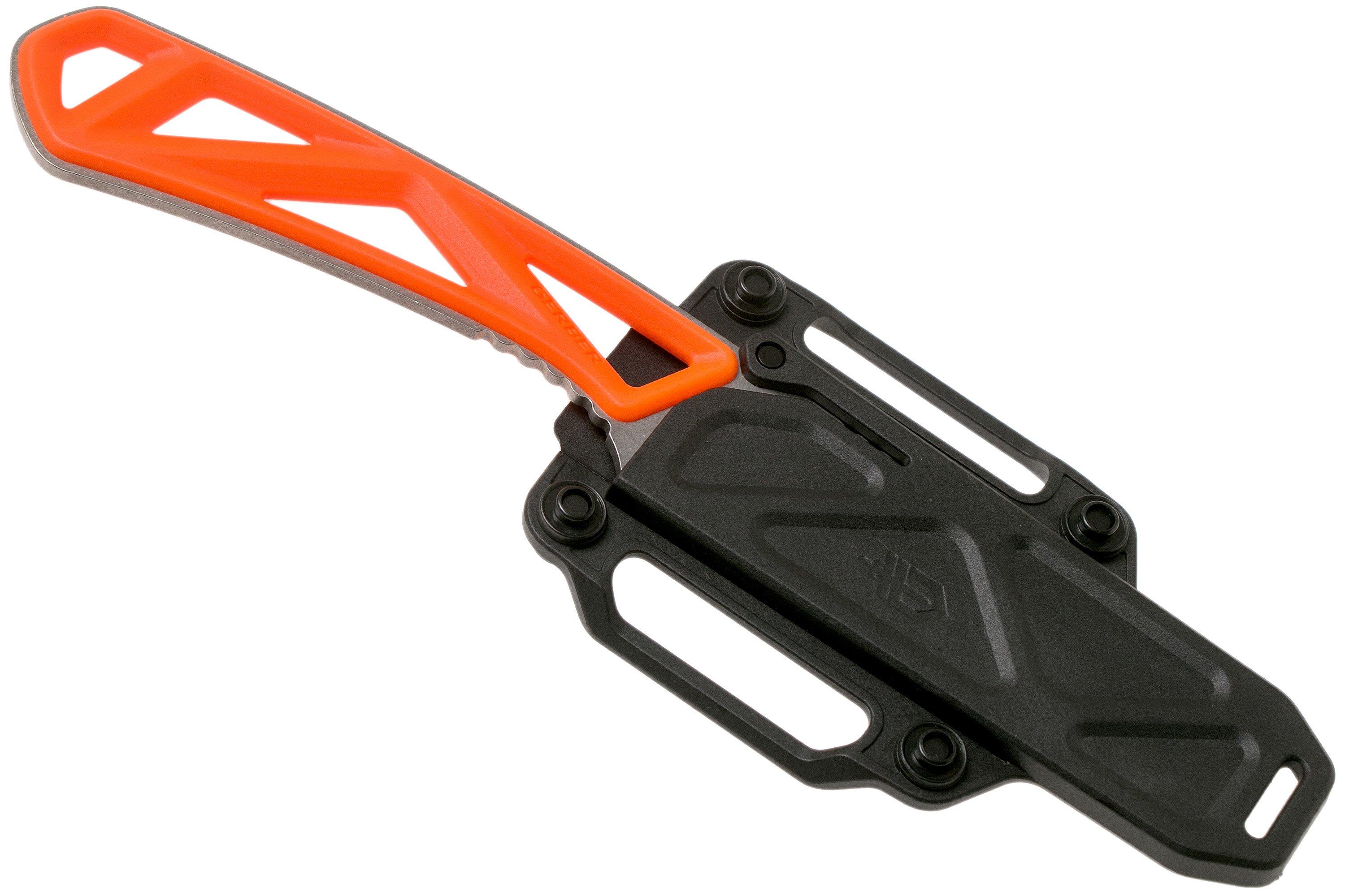 Gerber Exo-Mod Fixed Drop Point Knife 30-001797 Orange hunting knife ...