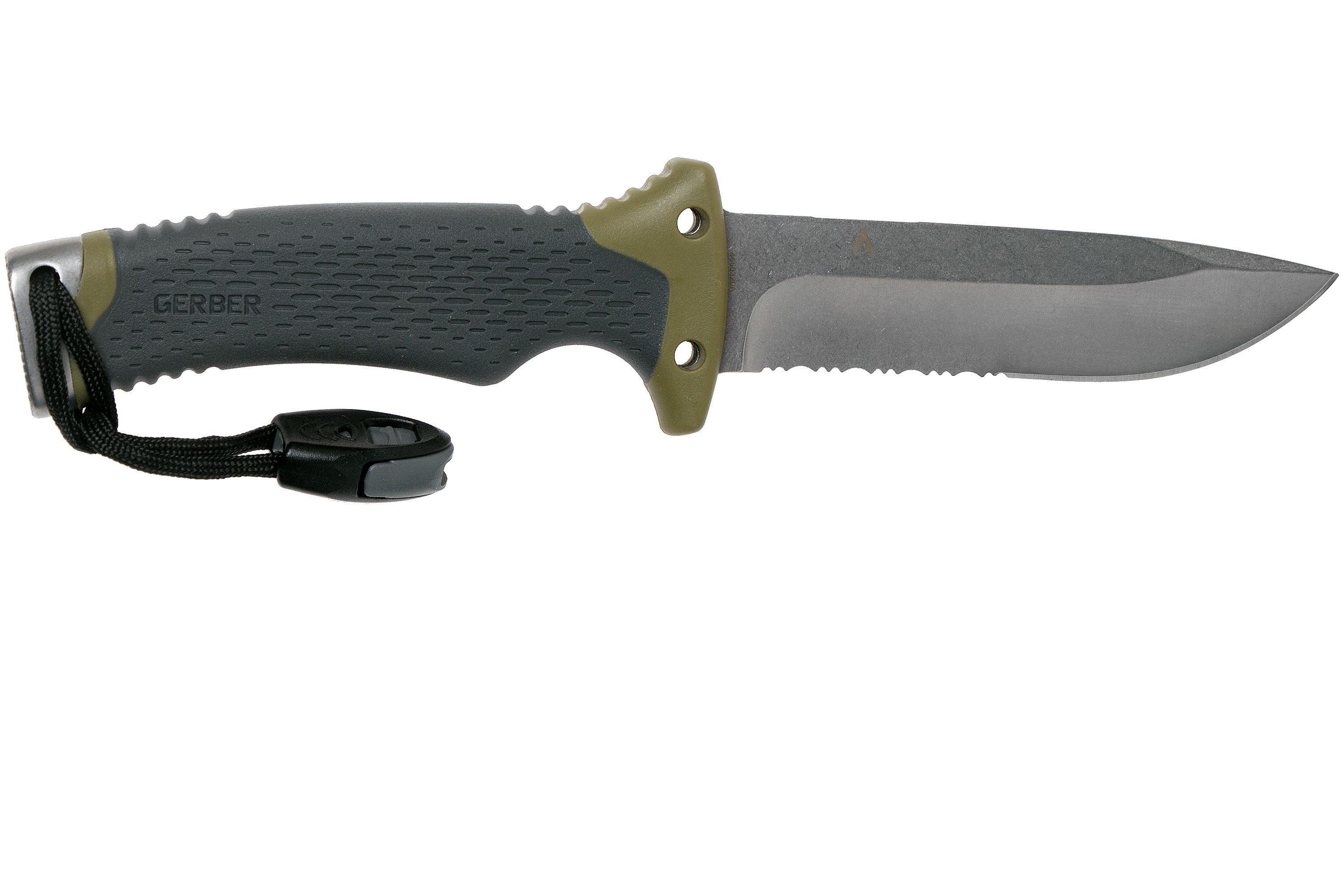 Gerber Ultimate Survival Fixed Blade 30001830 Serrated Edge survival