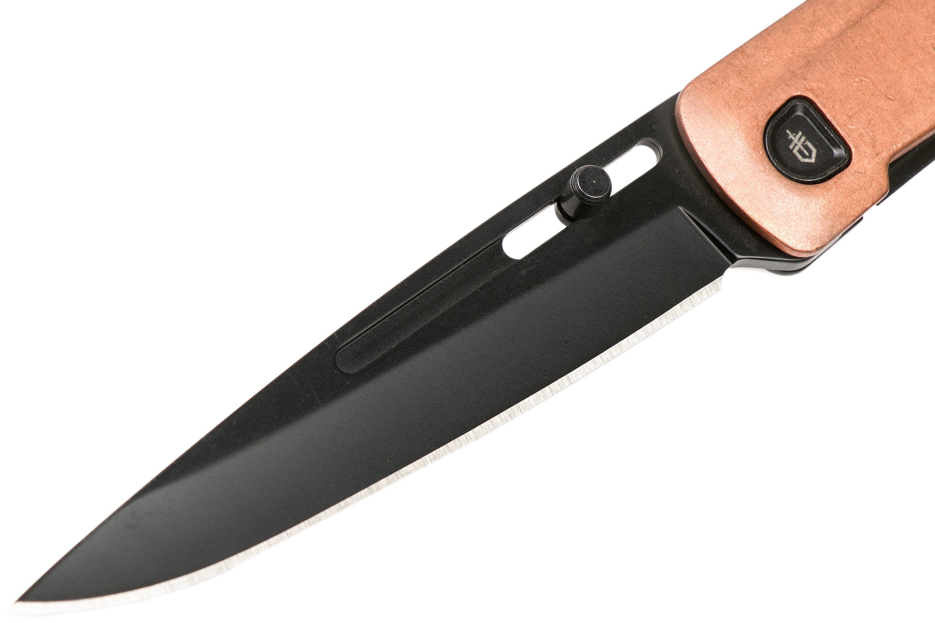 Gerber Affinity 30-001869 Copper, Black D2, pocket knife ...