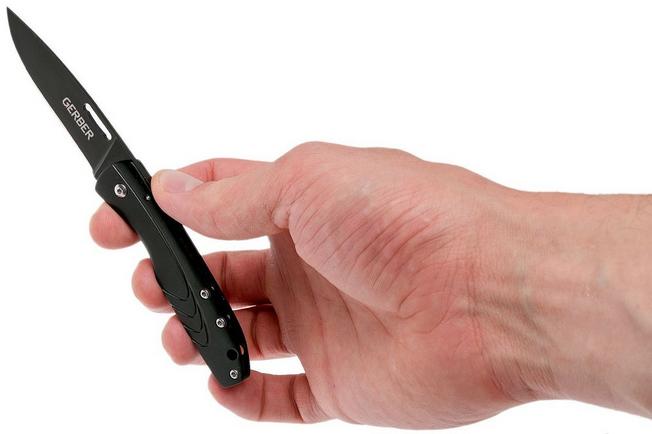 Gerber 2.5-in Steel Plain Edge Pocket Knife in the Pocket Knives