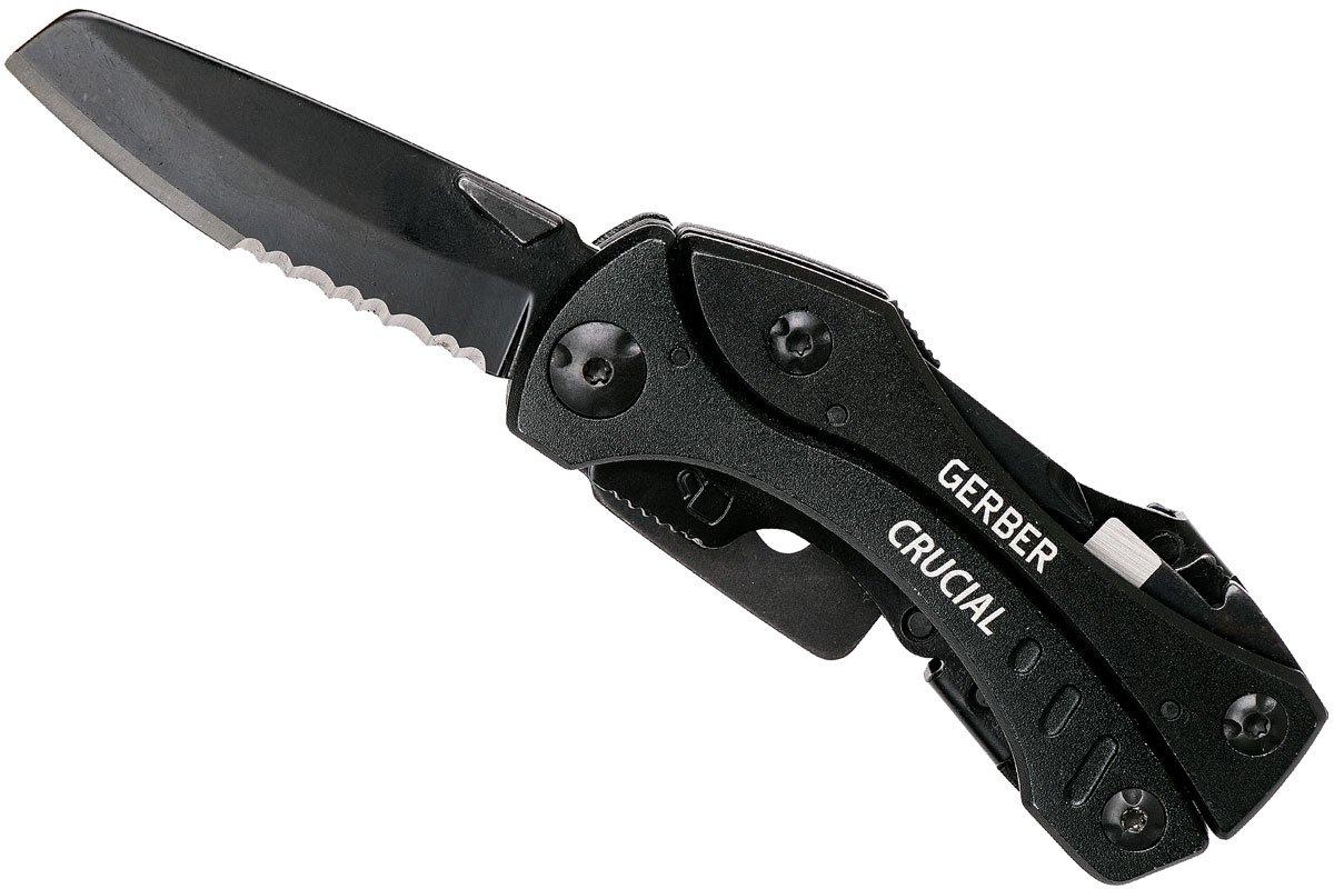 Gerber Crucial multitool black in blister. 31-001518