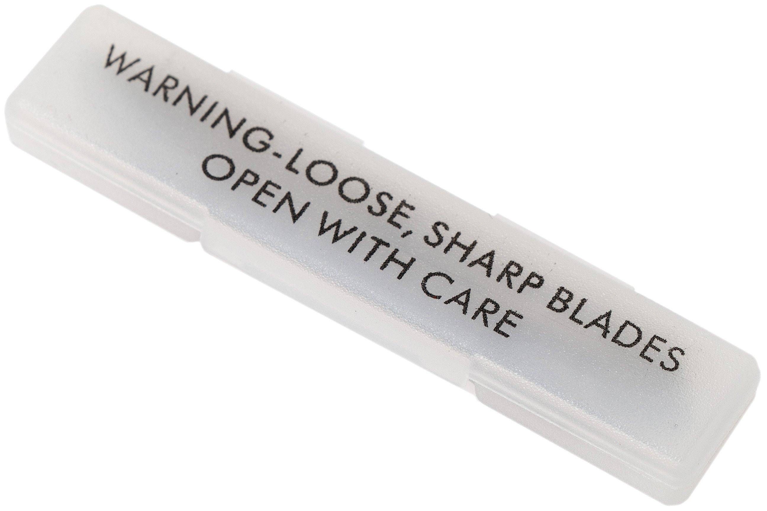 BAHCO Coltello A Lama Intercambiabile – Taglierino Multiuso Per Industria E Fai Da Te, Manico Ergonomico, Lama A Scatto