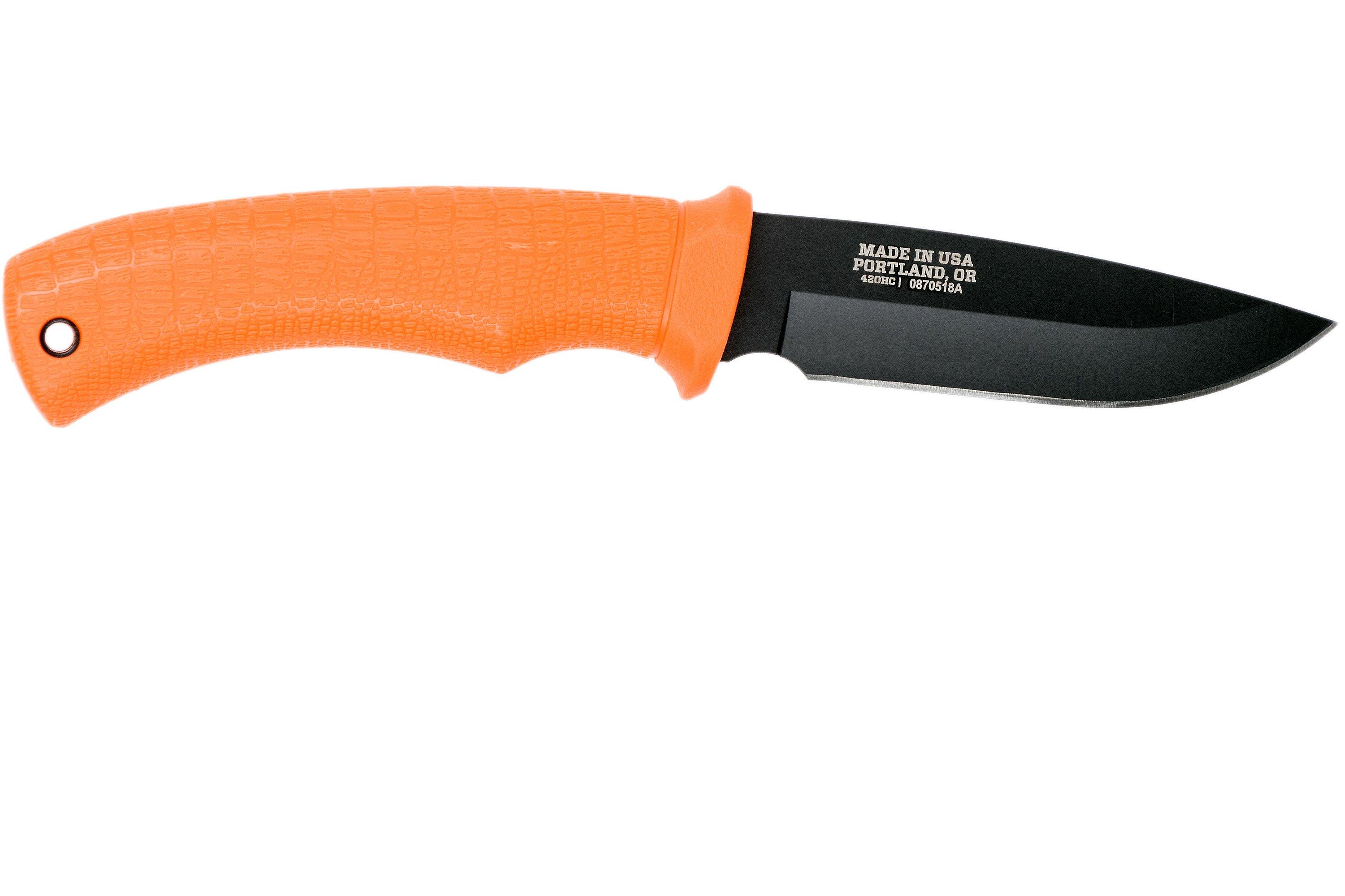 Gerber Gator Fixed Blade drop point Orange, fine edge 31003064N