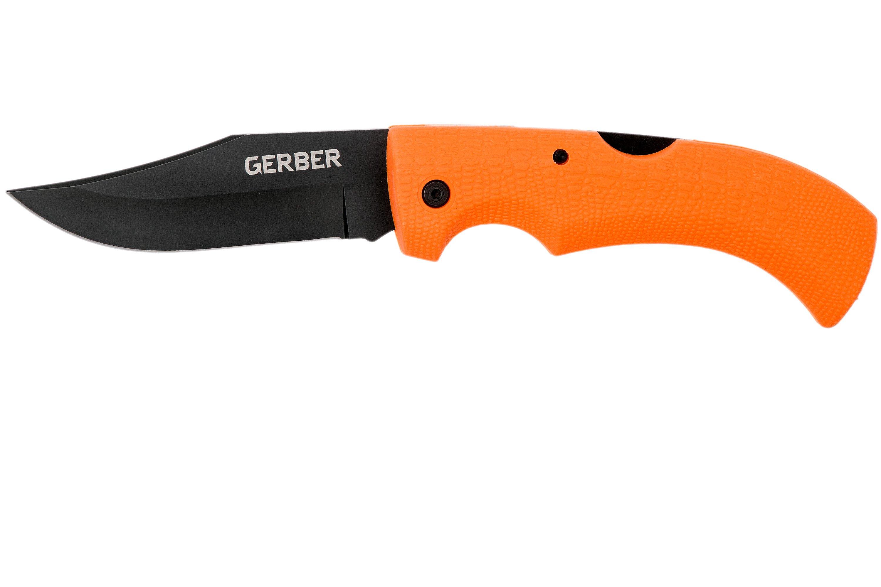 Gerber Gator 003066N clip point orange, fine edge pocket knife