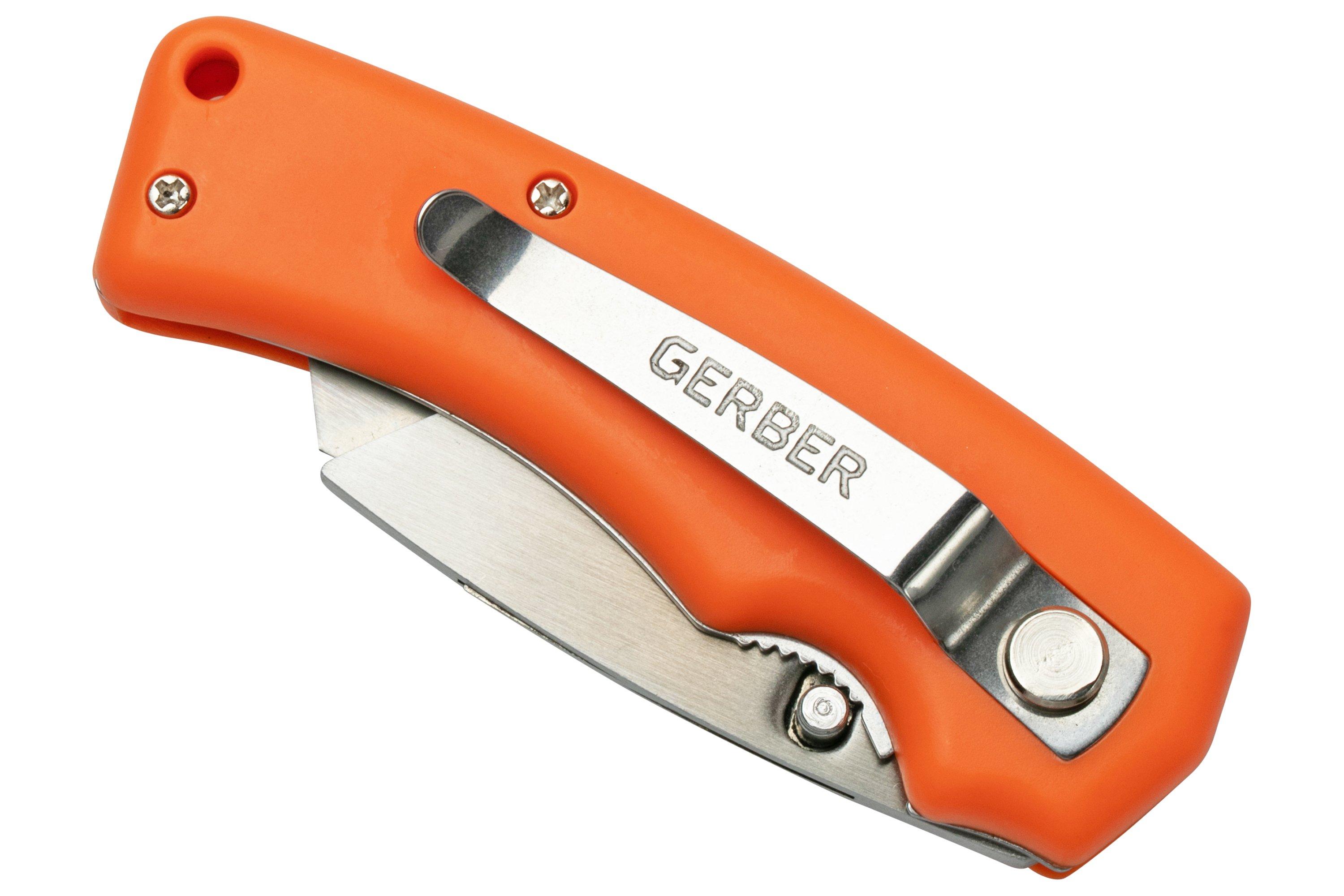 Gerber Edge Utility Knife, oranje, zakmes Voordelig kopen bij