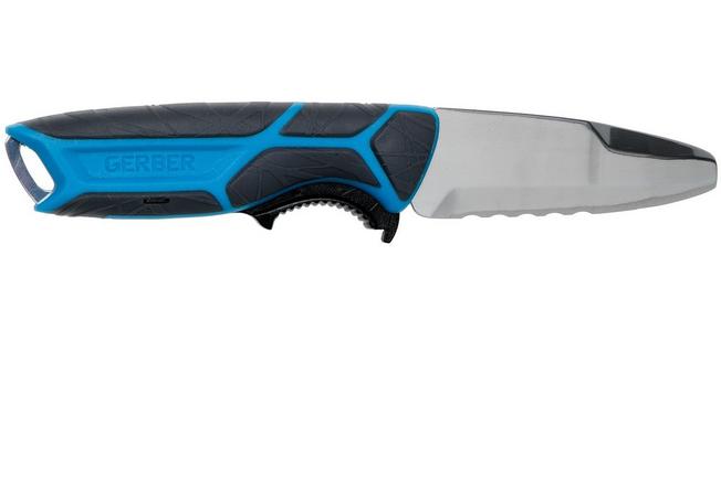 Gerber CrossRiver, Fixed Blade Knife, Serrated Edge, Saltwater 