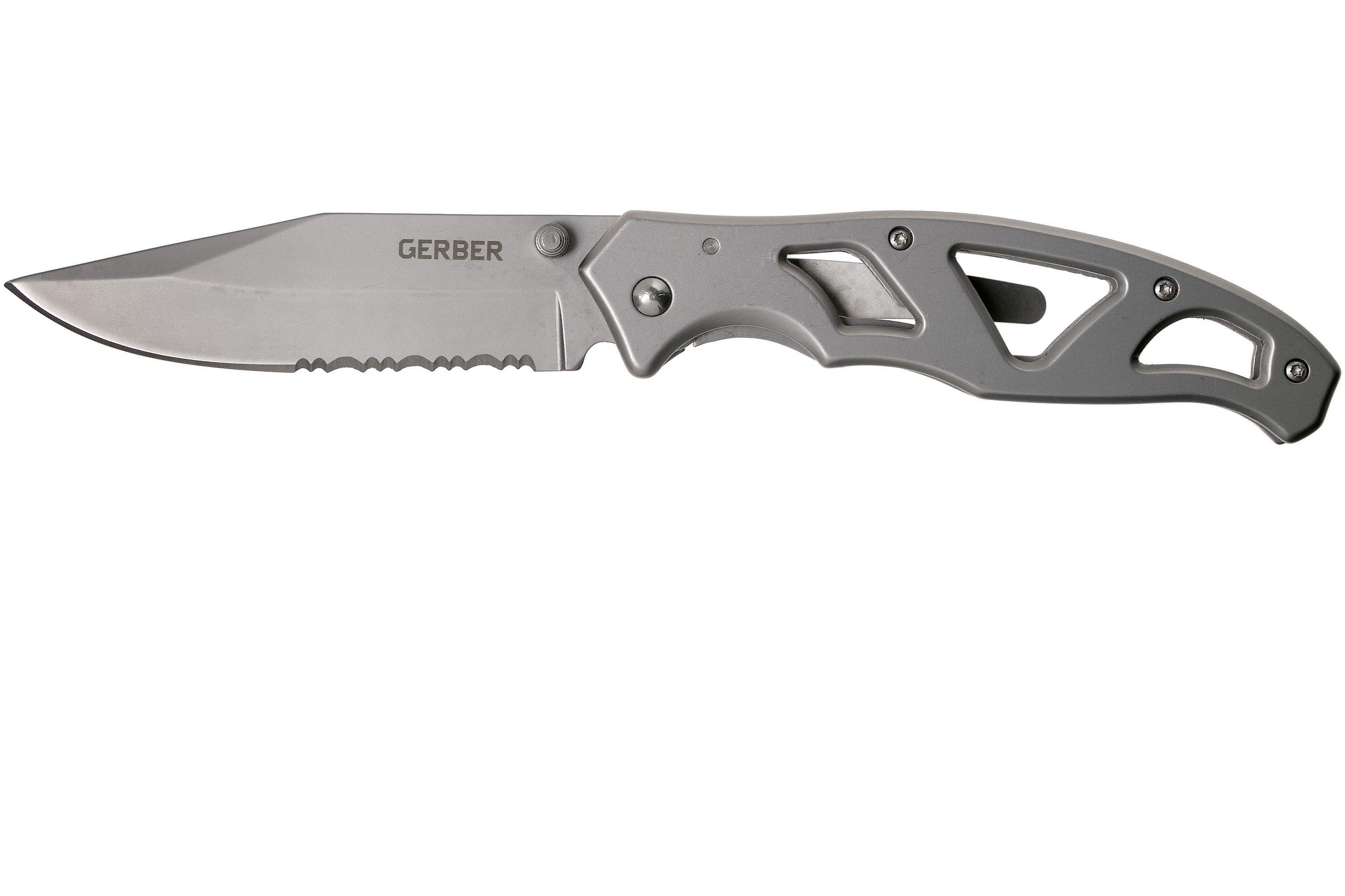 Gerber Paraframe II Clippoint Serrated 31003619 pocket knife