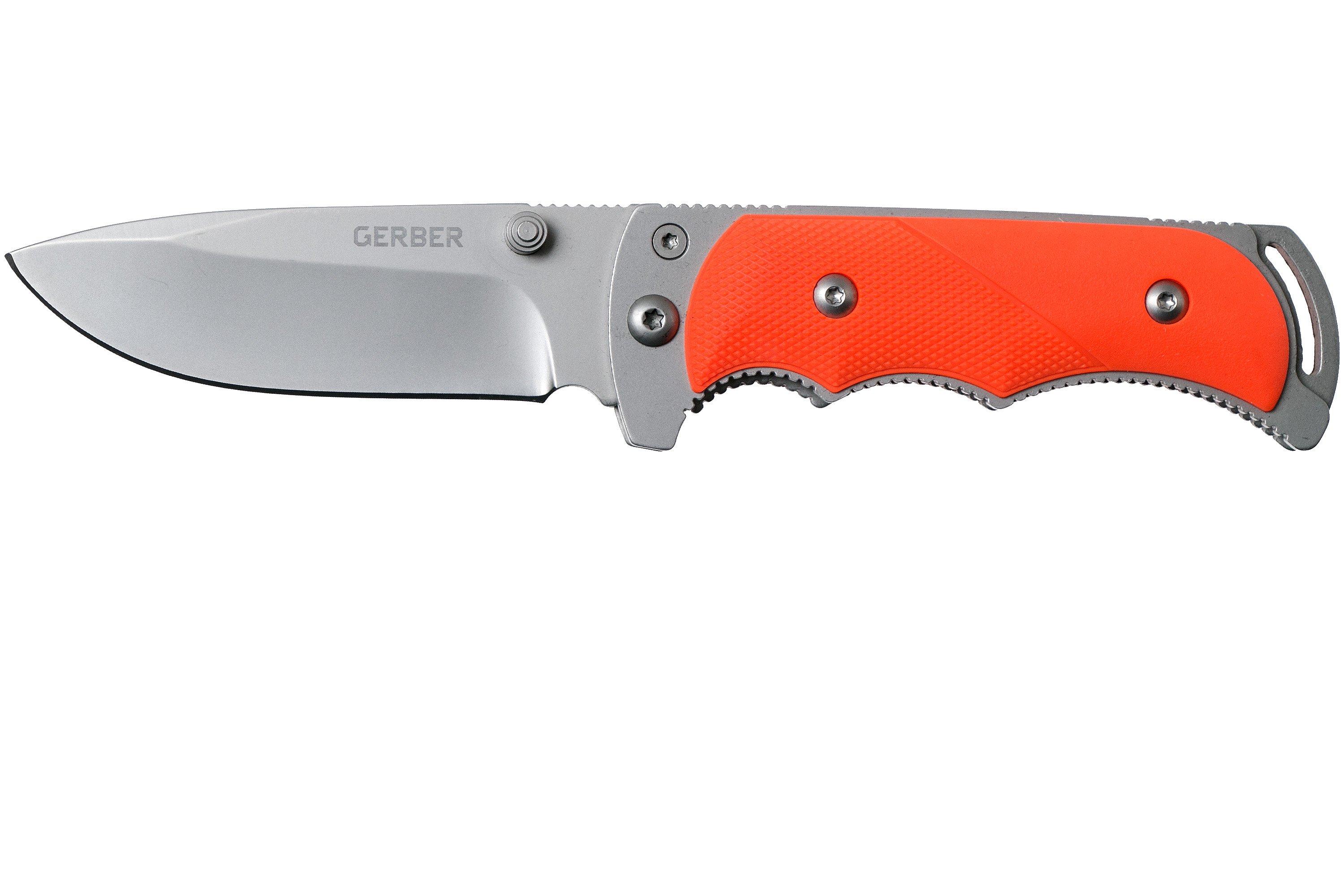 Gerber Freeman Guide Folder 31003707 drop point orange, fine edge