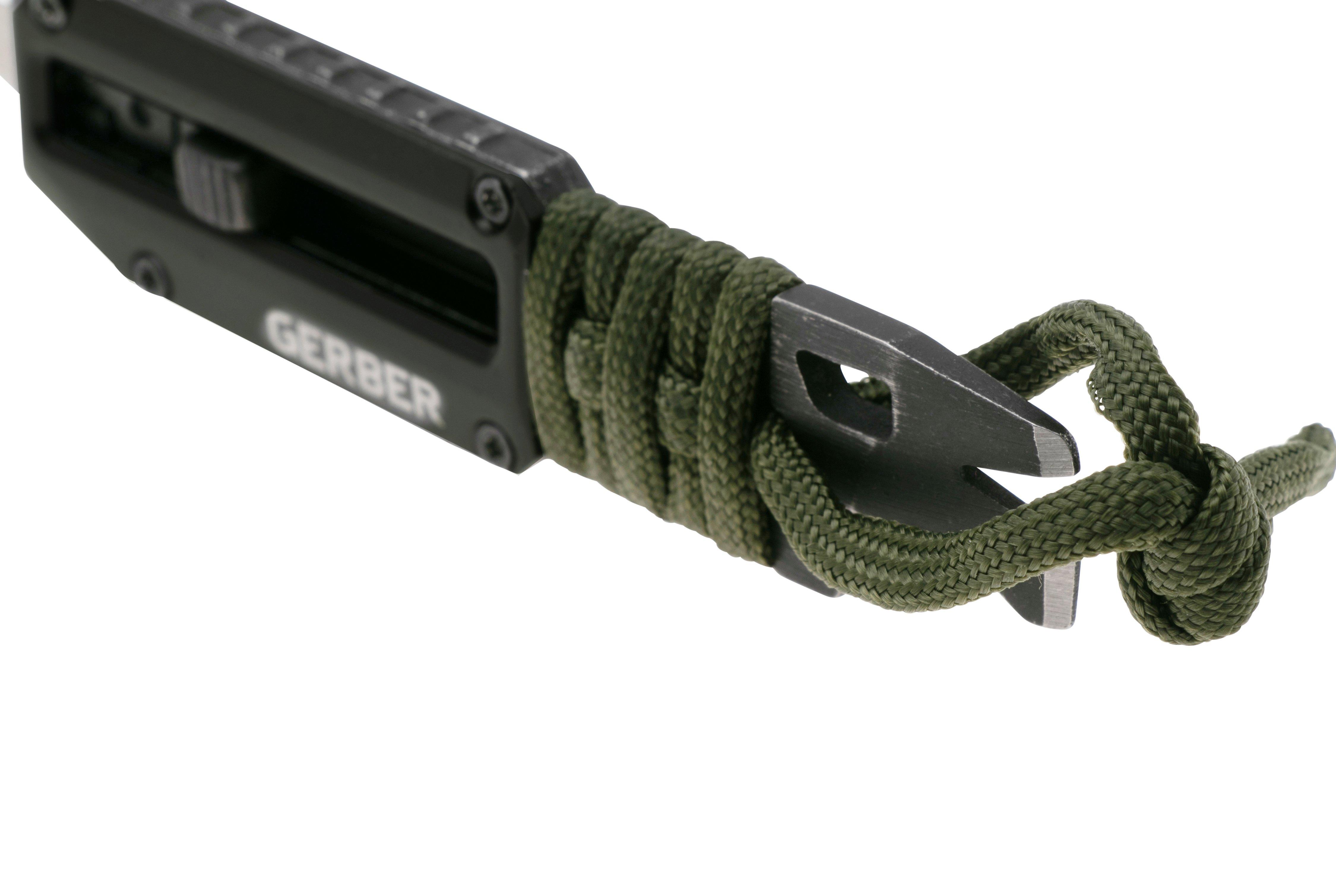 Prybrid Utility Coltello Multiuso Blu – 8 Funzioni, Lama A Scatto, G10