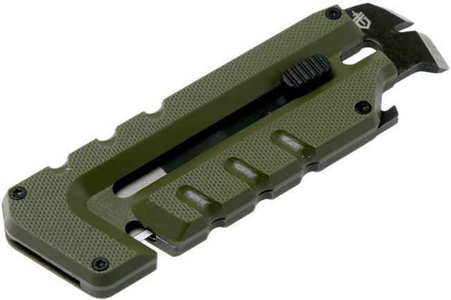 Gerber Prybrid Utility Solid State 31-003808 Green pocket knife