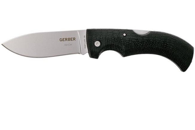 Image for Gerber Gator 06064 154CM drop point, fine edge pocket knife