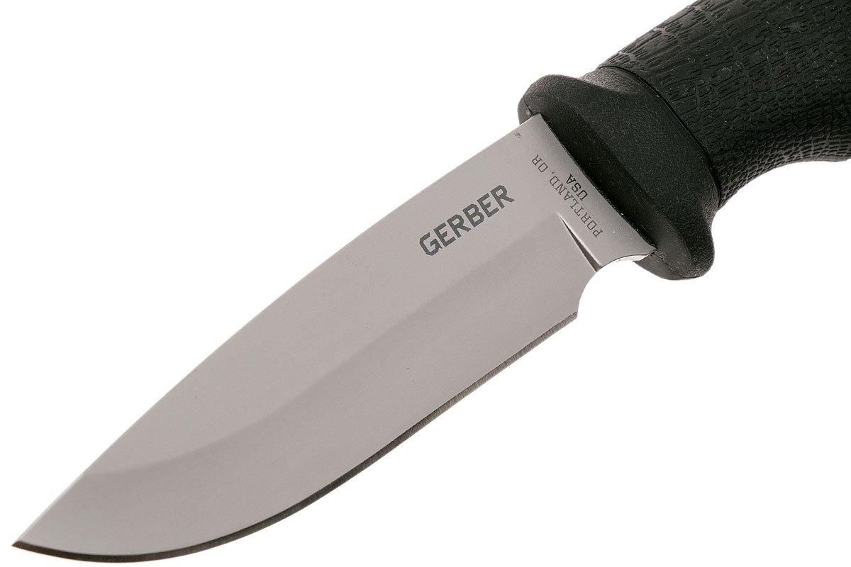Gerber Gator Fixed Blade drop point, fine edge 06904N fixed knife