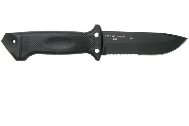 Gerber LMF 11 Infantry Knife - Black Inc. Leg Straps - KIT BAG