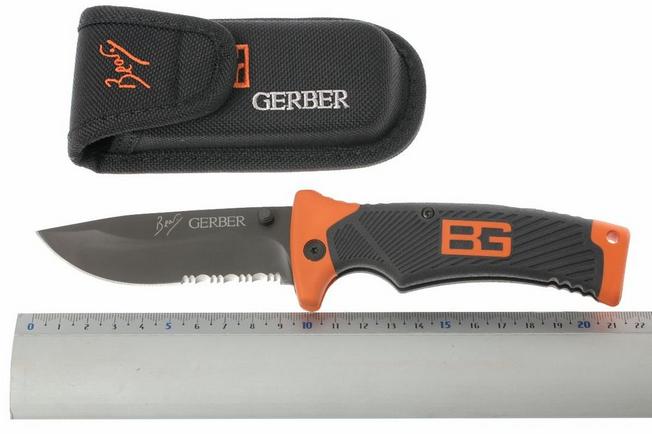 Gerber Bear Grylls pocket knife with | Advantageously shopping at Knivesandtools.com